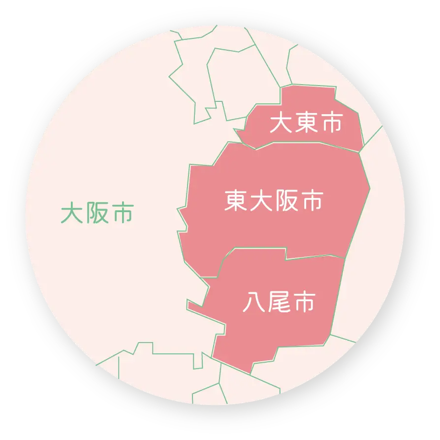 訪問エリア地図